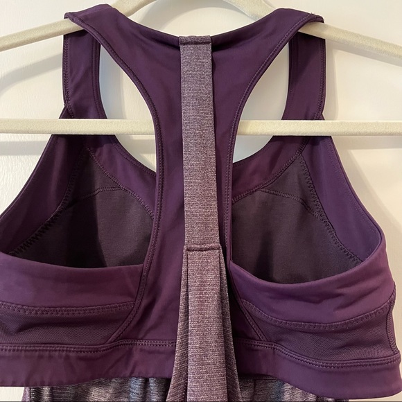 Lululemon 2-in-Run Tank - Purple - Size 6 - Picture 4 of 10